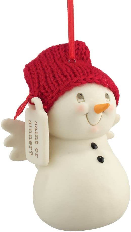 Department 56 Snowpinions Saint or Sinner Ornament