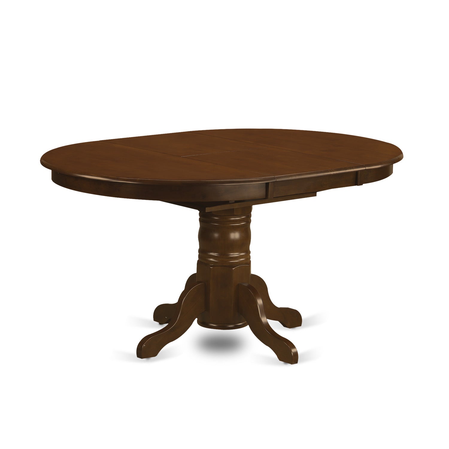 KEVA5-ESP-C 5 Pc set Kenley Kitchen Table with a Leaf and 4 Upholstered Seat Chairs