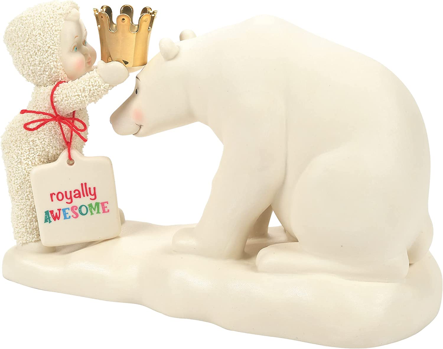 Department 56 Snowbabies Royally Awesome Bear Figurine