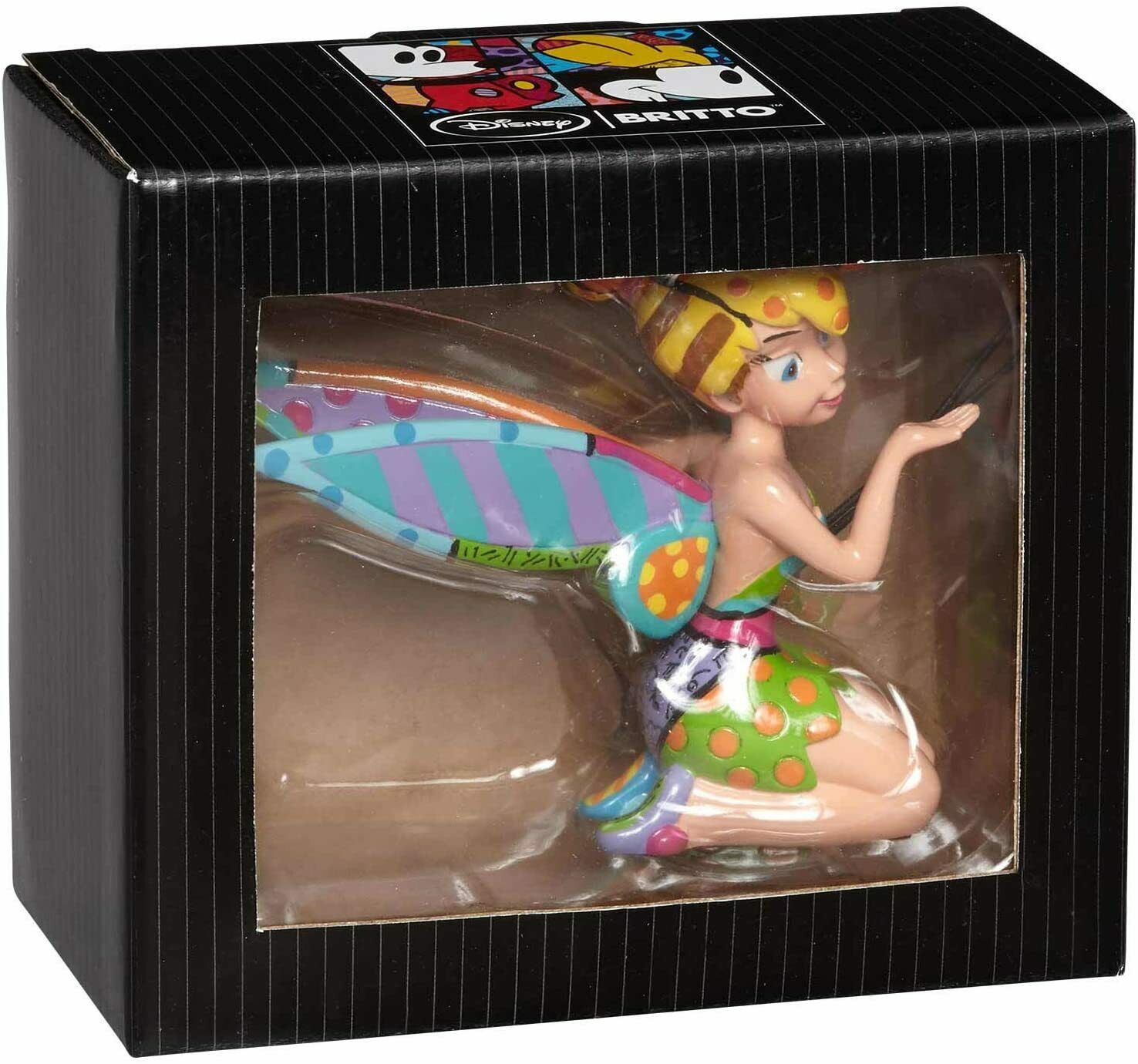 Disney Britto Peter Pan Tinker Bell Pop Art Mini Figurine 4049374