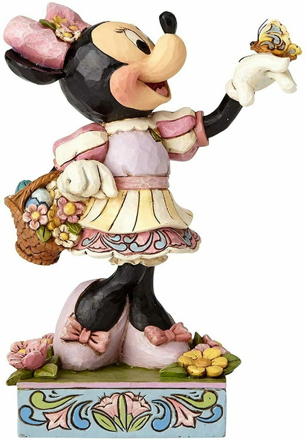 Jim Shore Disney Traditions 4059743 Easter Spring Surprise Minnie Mouse Figurine