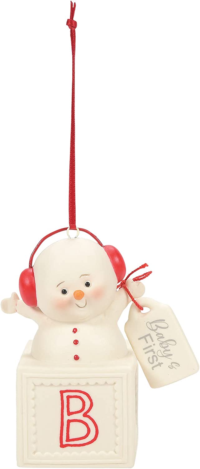 Department 56 Snowpinions Baby's First Christmas Hanging Ornament