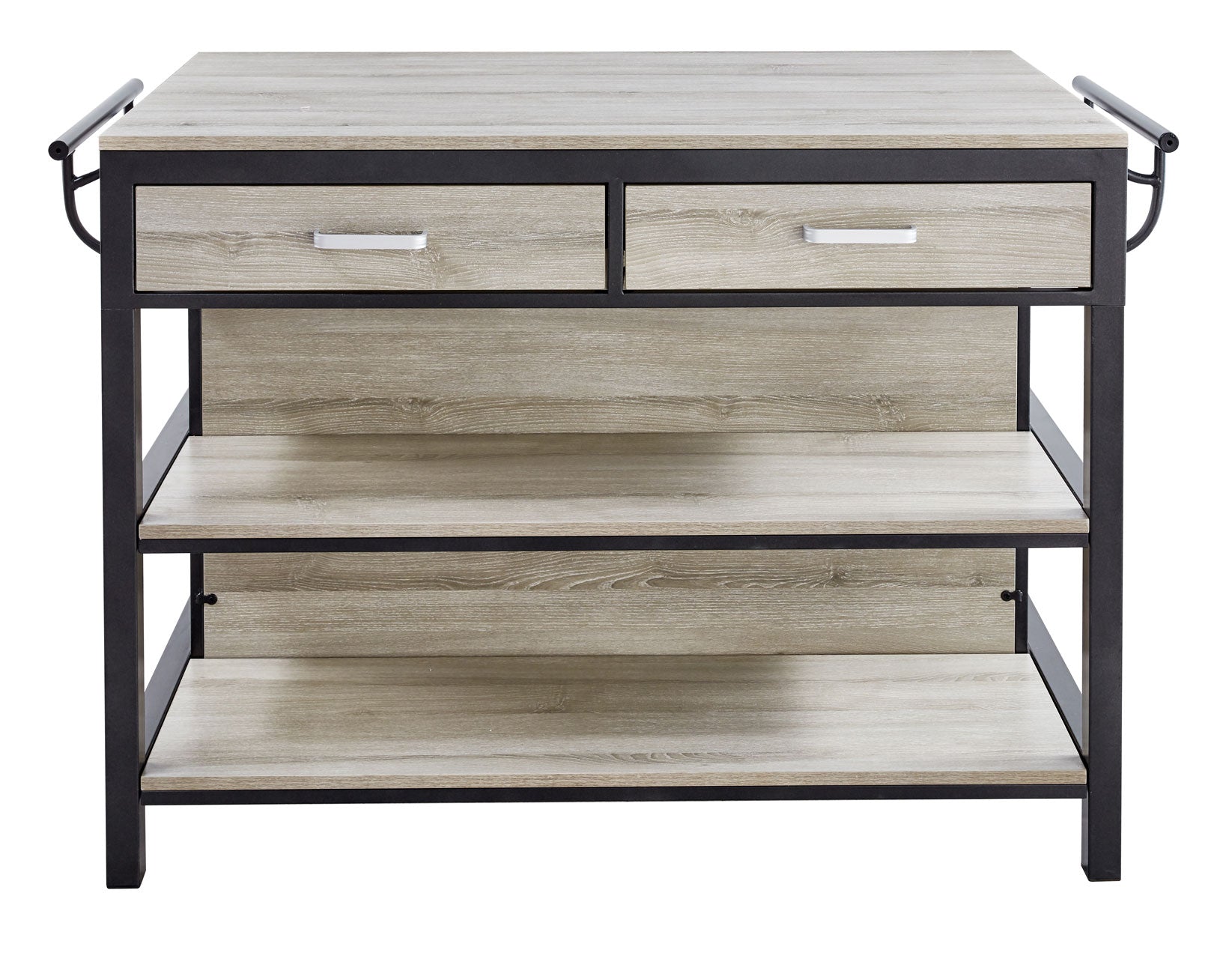 Steve Silver Carson Weathered Driftwood Counter Height Dining Table