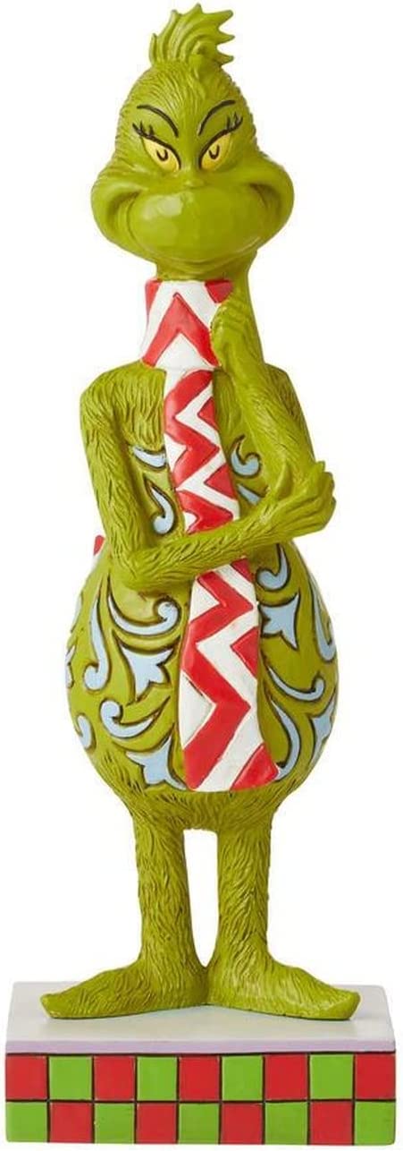 Enesco Jim Shore The Grinch with Long Scarf Figurine 9 Inch