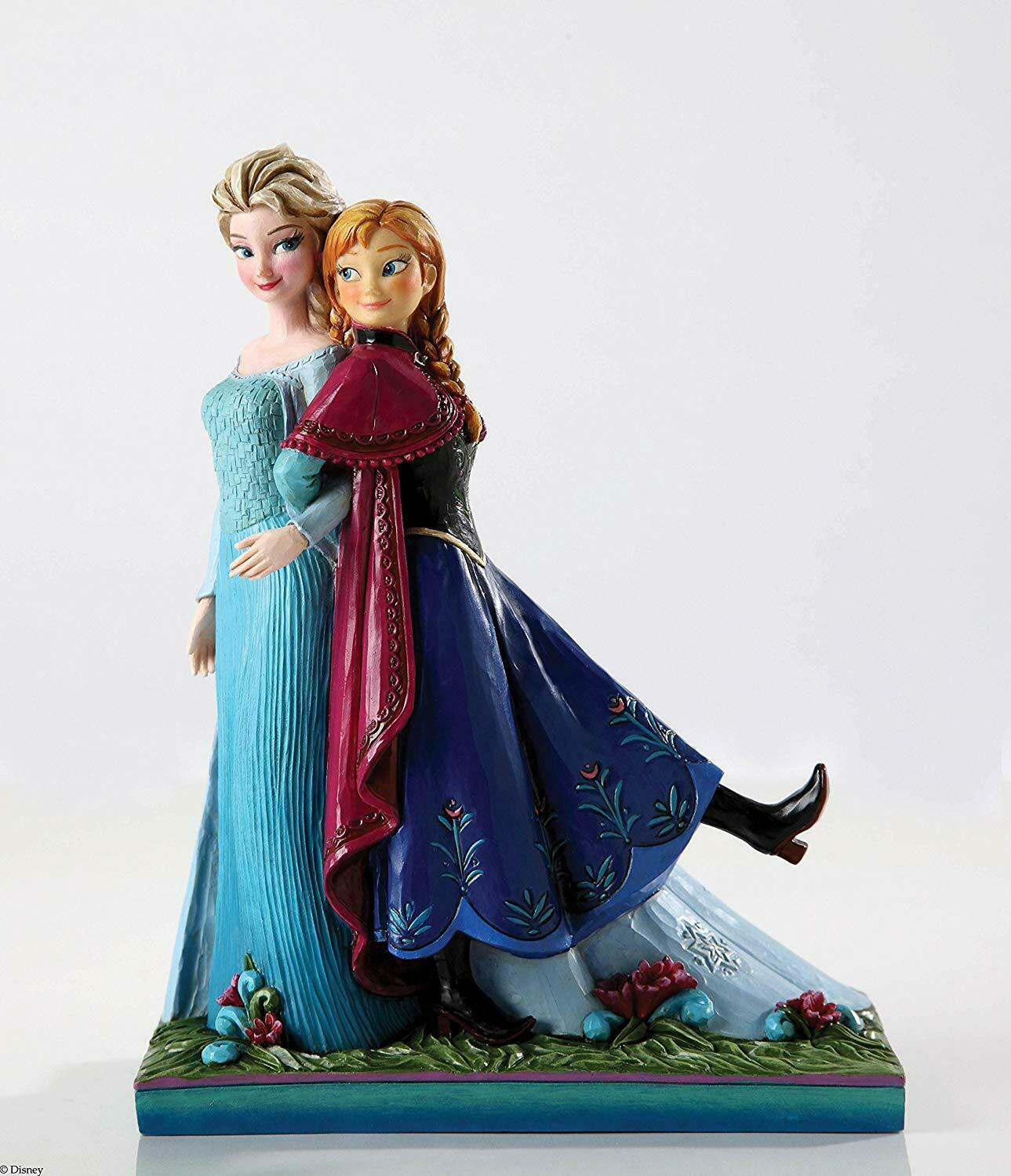 Jim Shore Frozen Figurines by Jim Shore Anna and Elsa -Sisters Forever 4039079