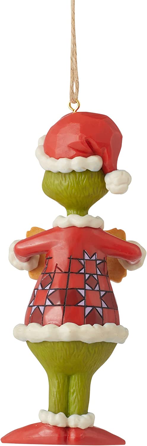 Enesco Jim Shore Dr. Seuss The Grinch Stink Stank Stunk Hanging Ornament