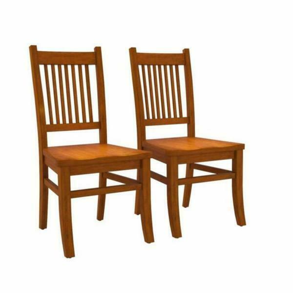 Coaster Marbrisa Slat Back Casual Dining Side Chairs Sienna Brown Set Of 2 10062