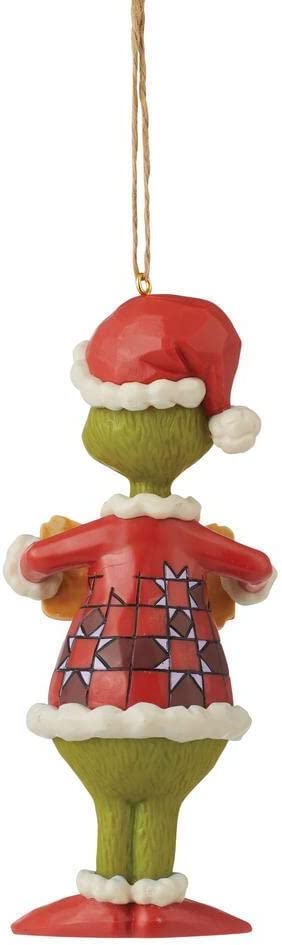 Enesco Grinch by Jim Shore Grinch I'm Here for, Hanging Ornament