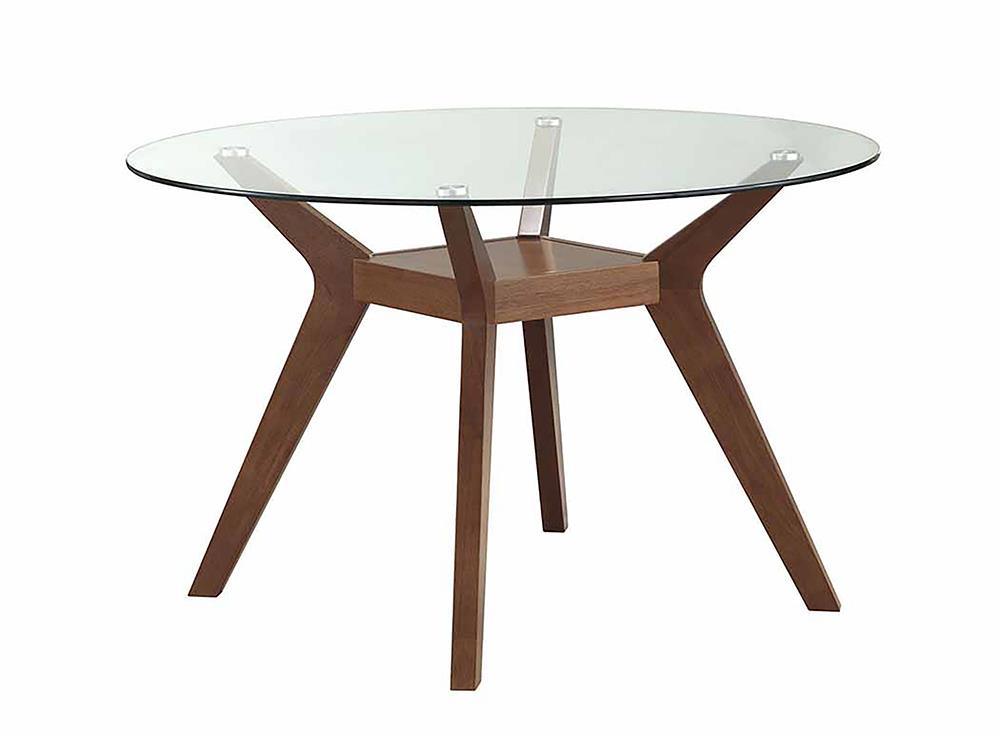 Fay Dining Table Nutmeg Base Only!