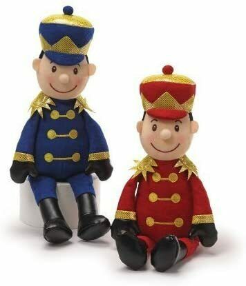 GUND Holiday Toy Soldier Plush Red Or Blue Assorted 13" H 4035952