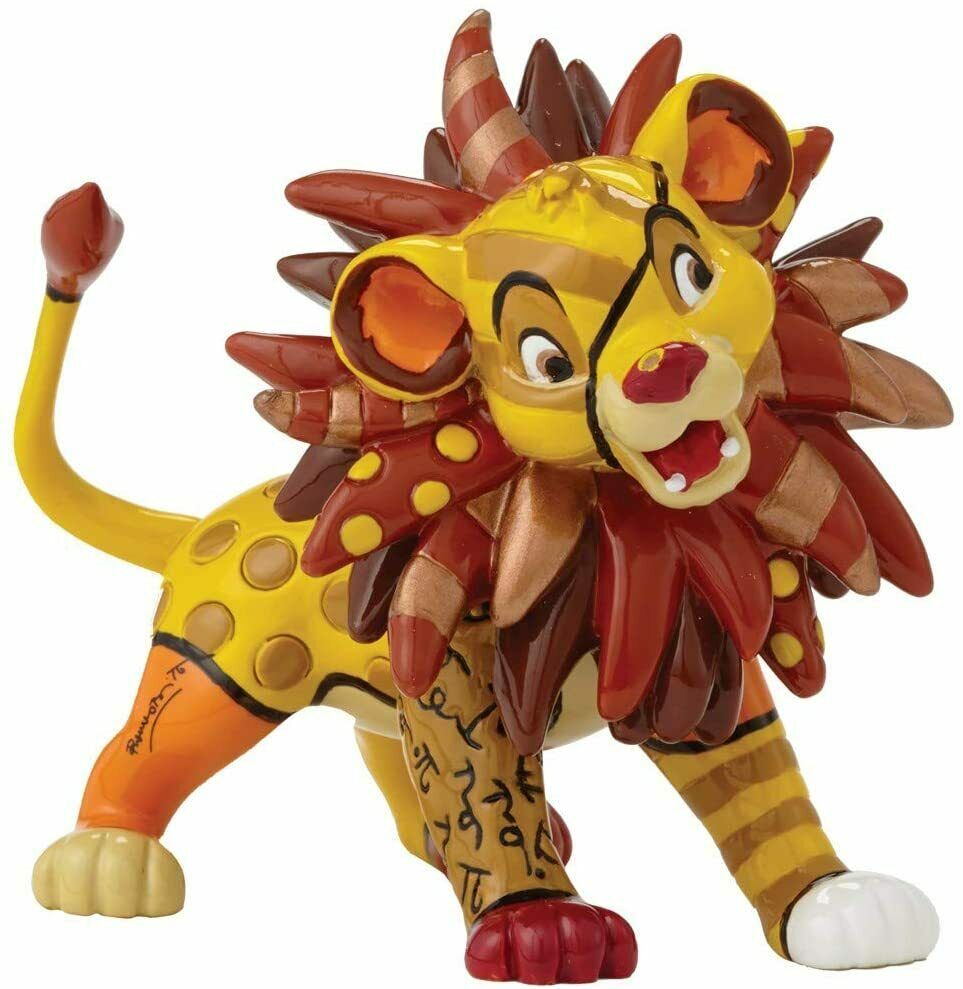 Disney Britto The Lion King Simba Mini Stone Resin Figurine 4049380