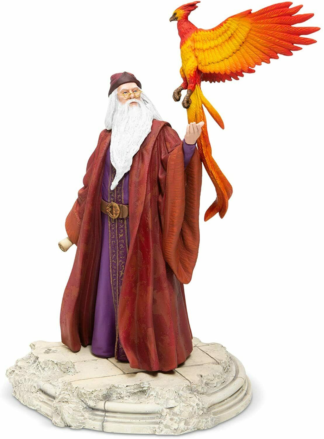 Department 56 Harry Potter Village Dumbledore w/ Fawkes 10" Figurine 6005063