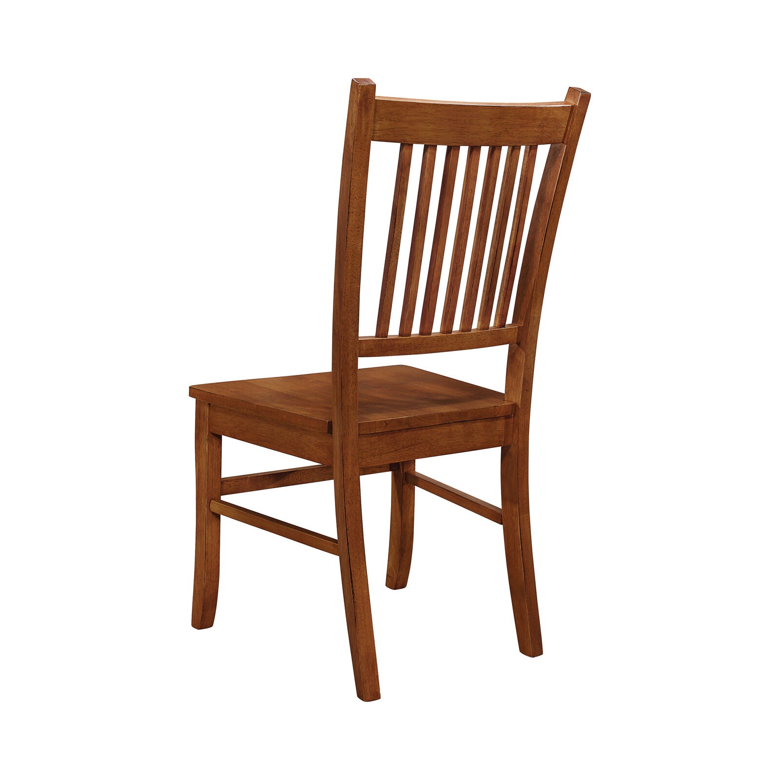 Coaster Marbrisa Slat Back Casual Dining Side Chairs Sienna Brown Set Of 2 10062