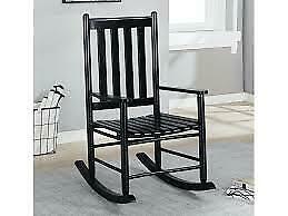 Traditional Rocking Chair in Black