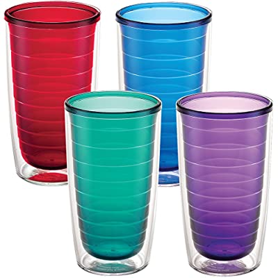 Tervis 16-Ounce Assorted Color Tumblers (Set of 4)