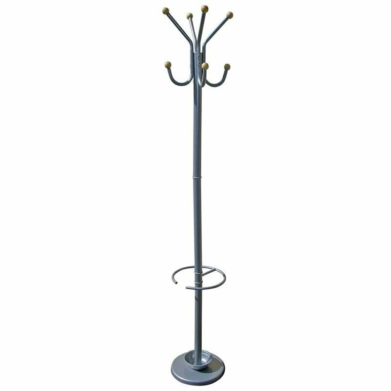 Elegant Designed Metal Coat Rack Hat Hallway Stand With Umbrella Stand