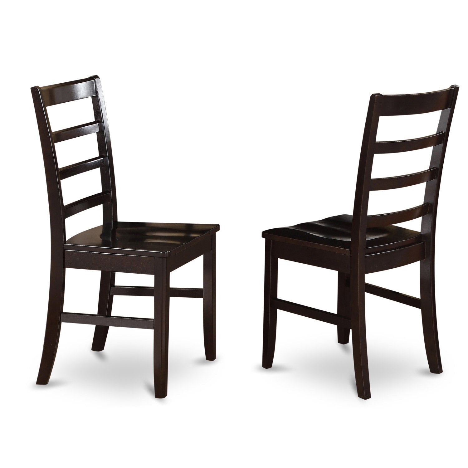 HLPF3-CAP-W 3 Pc small Kitchen Table and Chairs set-Kitchen Table and 2 Dinette Chairs.