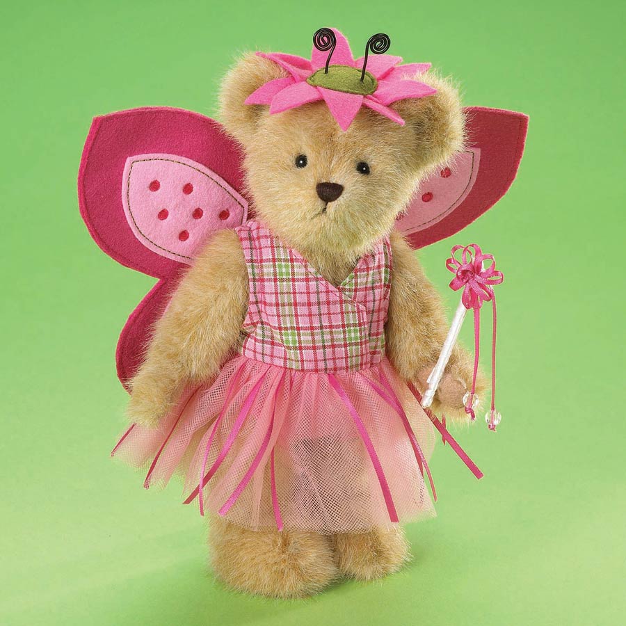 BOYDS Fashion Family Marisol Flutterlee 10" Plush Bear