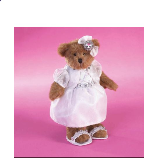 Boyds Bears April Birthday Dazzle Gembeary Bear Doll