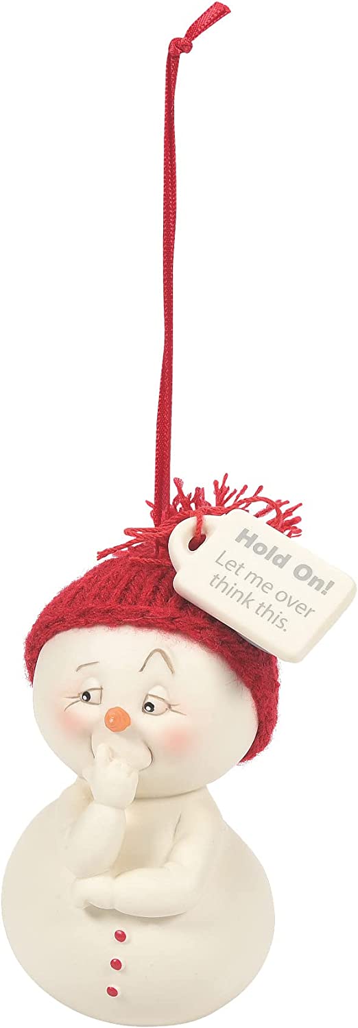 Department 56 Snowpinions Let Me Overthink This Hanging Ornament