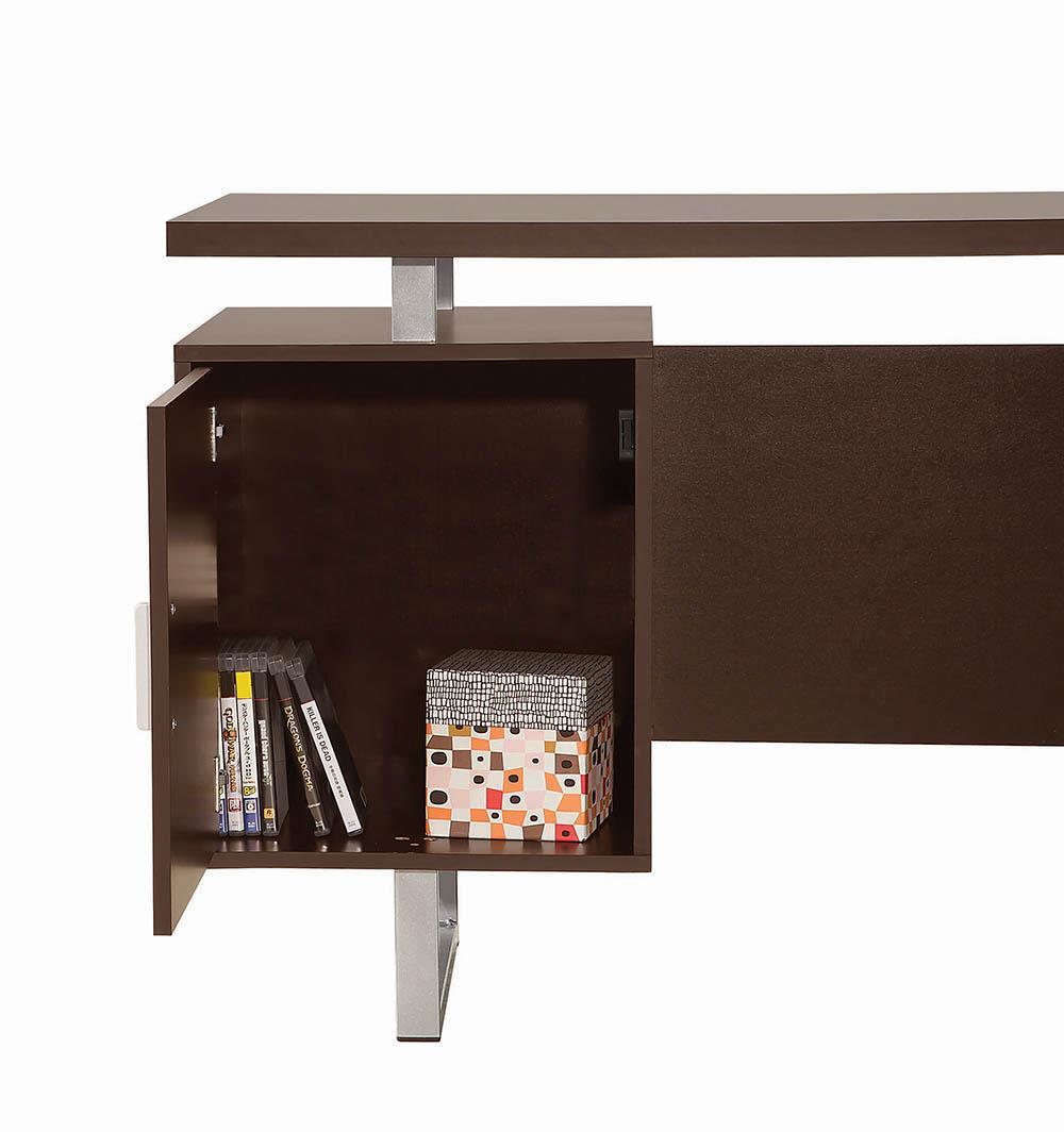 Glavan Contemporary Cappuccino Office Desk