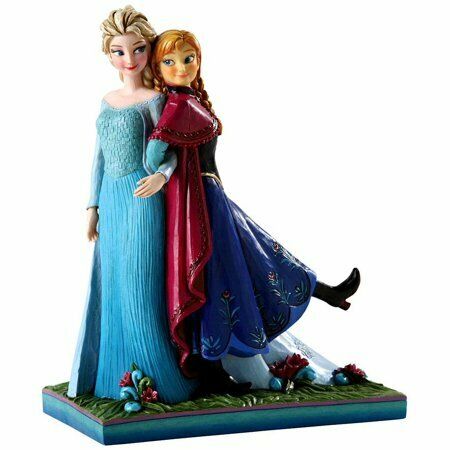 Jim Shore Frozen Figurines by Jim Shore Anna and Elsa -Sisters Forever 4039079