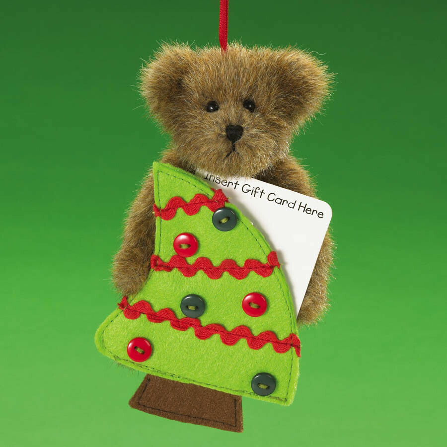 Boyds Bear Yuletide Greetings Gift Card Bearer 4014692