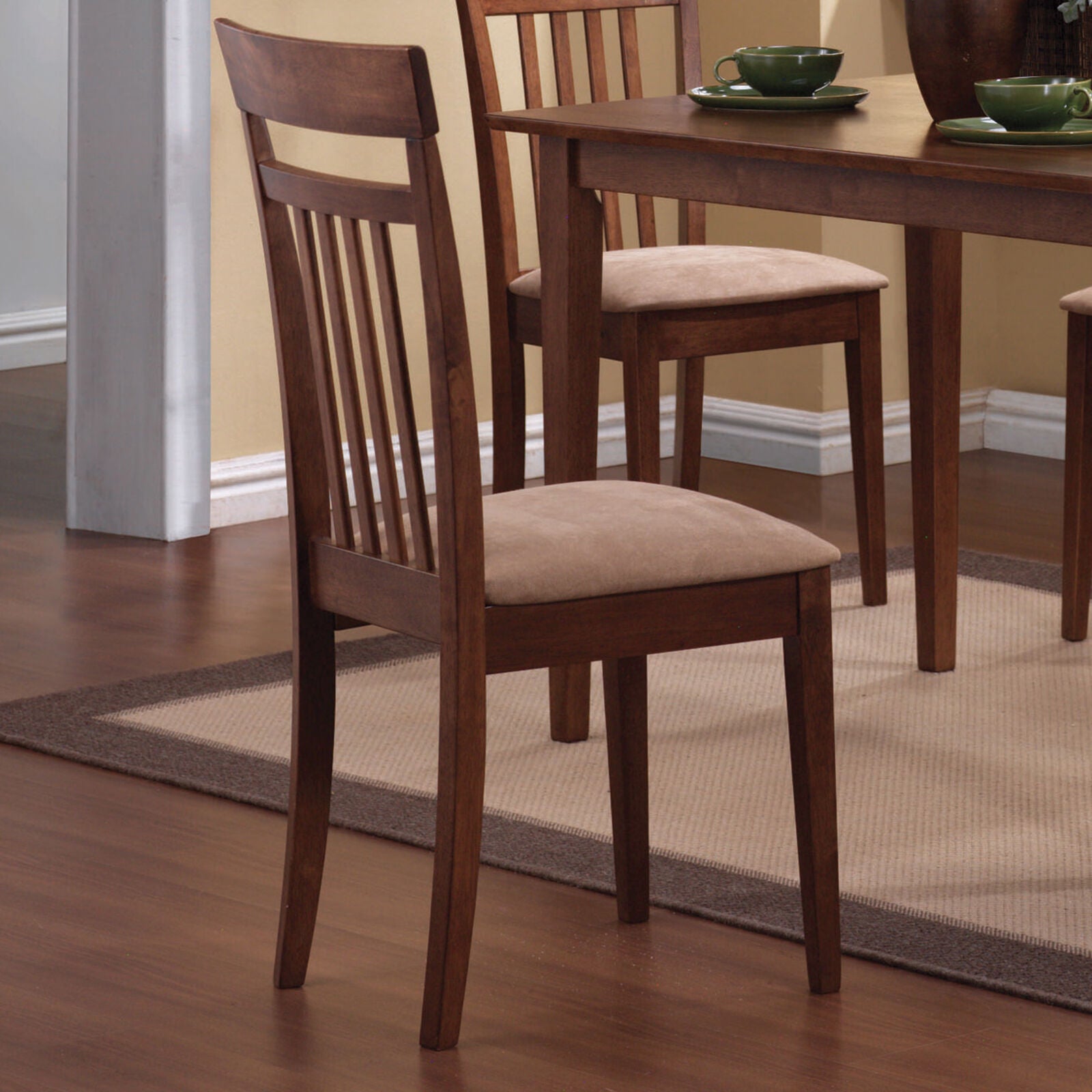 Coaster Oakdale Chestnut 5-Piece Dinette Causal Dining Room Set 150430