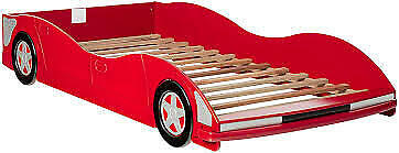 Donco Kids Red Race Car Twin Bed