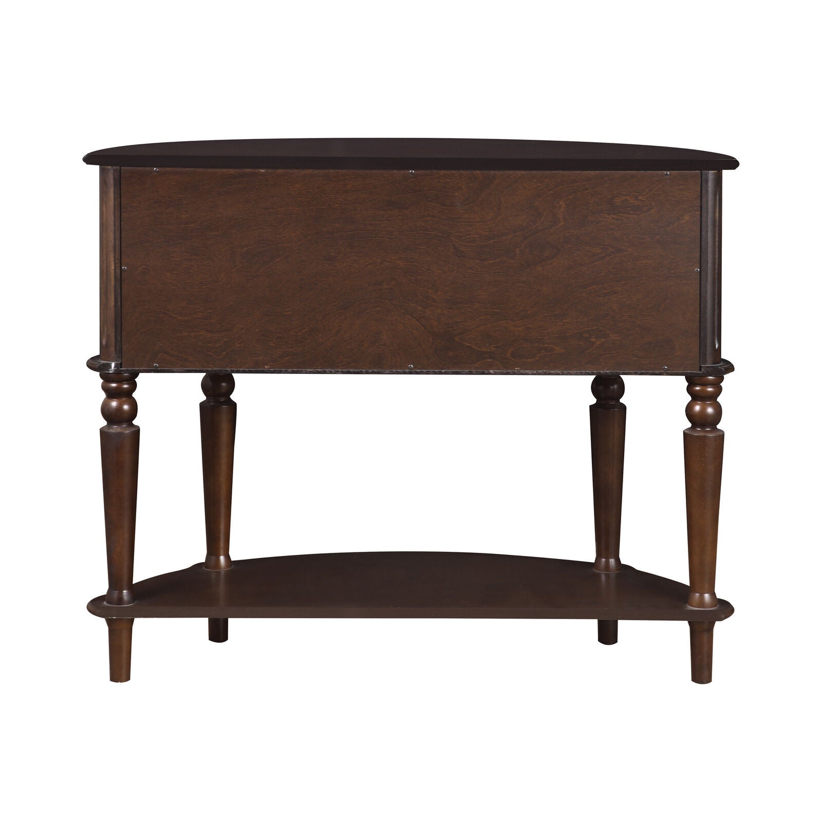 Hall Entry Way Storage Cabinet Half Console Foyer Wood Table