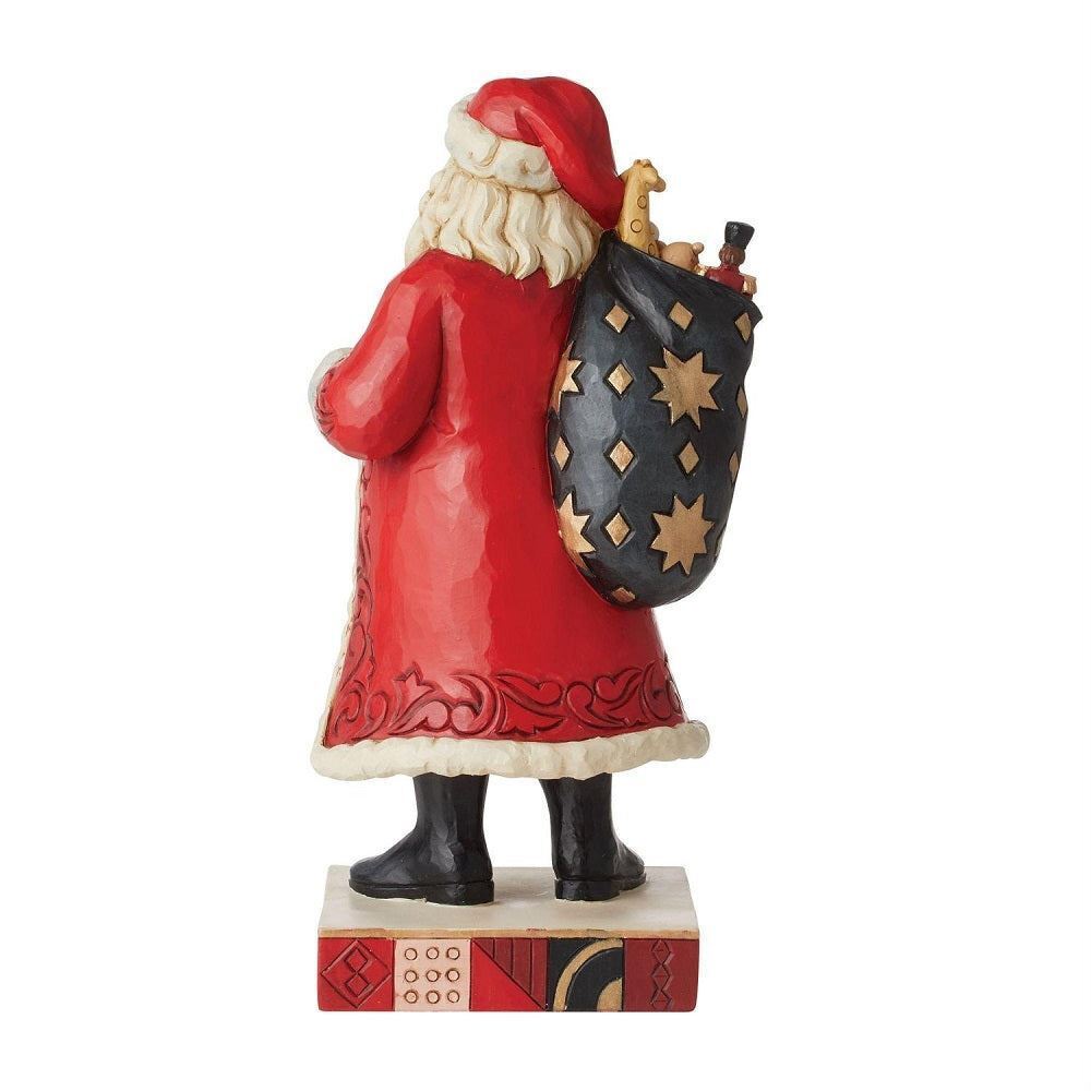 Enesco FAO Schwarz by Jim Shore Santa with FAO Toy Bag,