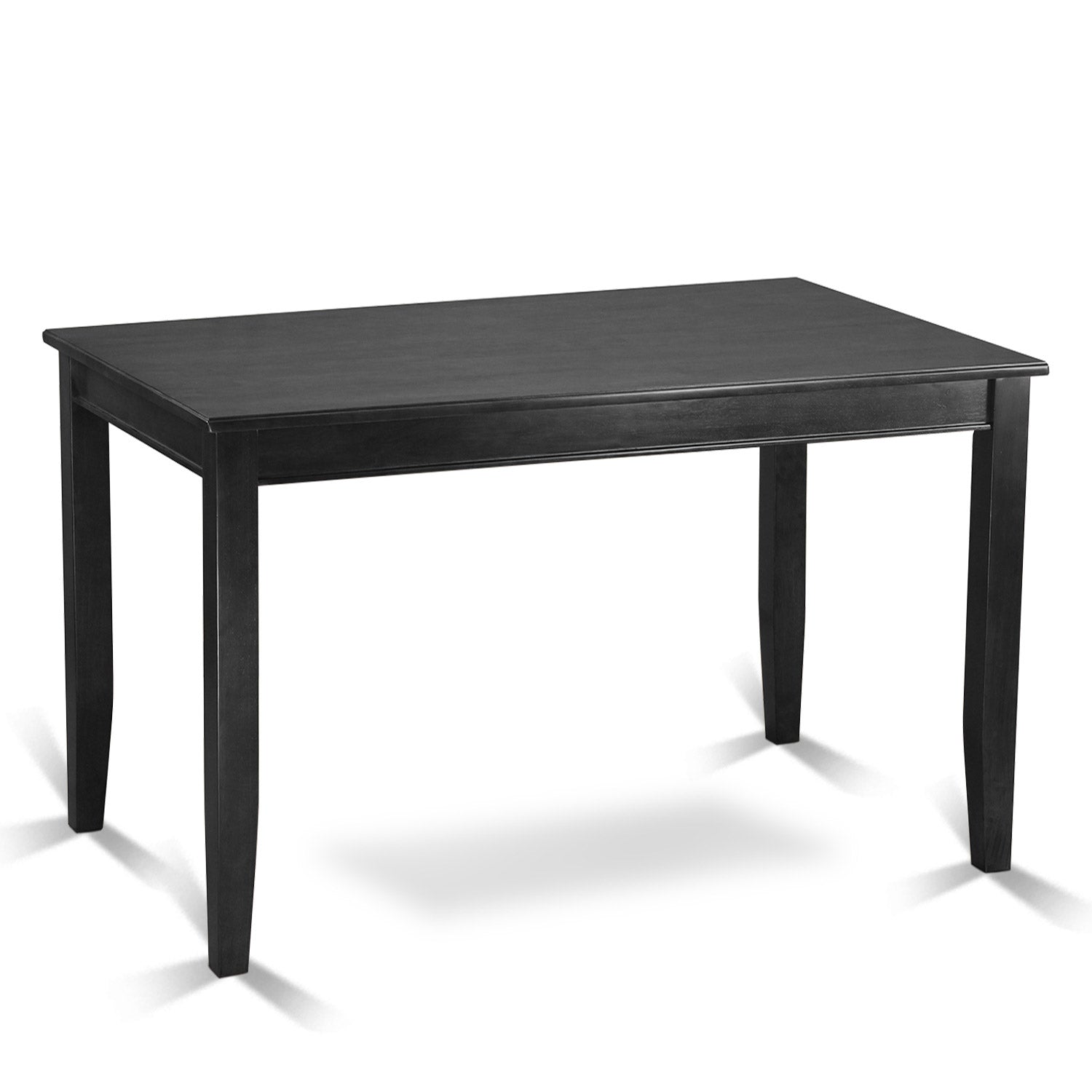 BUCK3-BLK-W 3 Pc pub Table set-high Table and 2 Kitchen counter Chairs