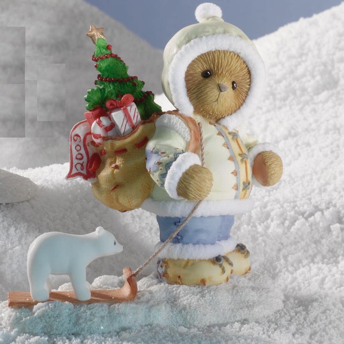 Cherished Teddies Bear - Bringing Special Gifts of the Season