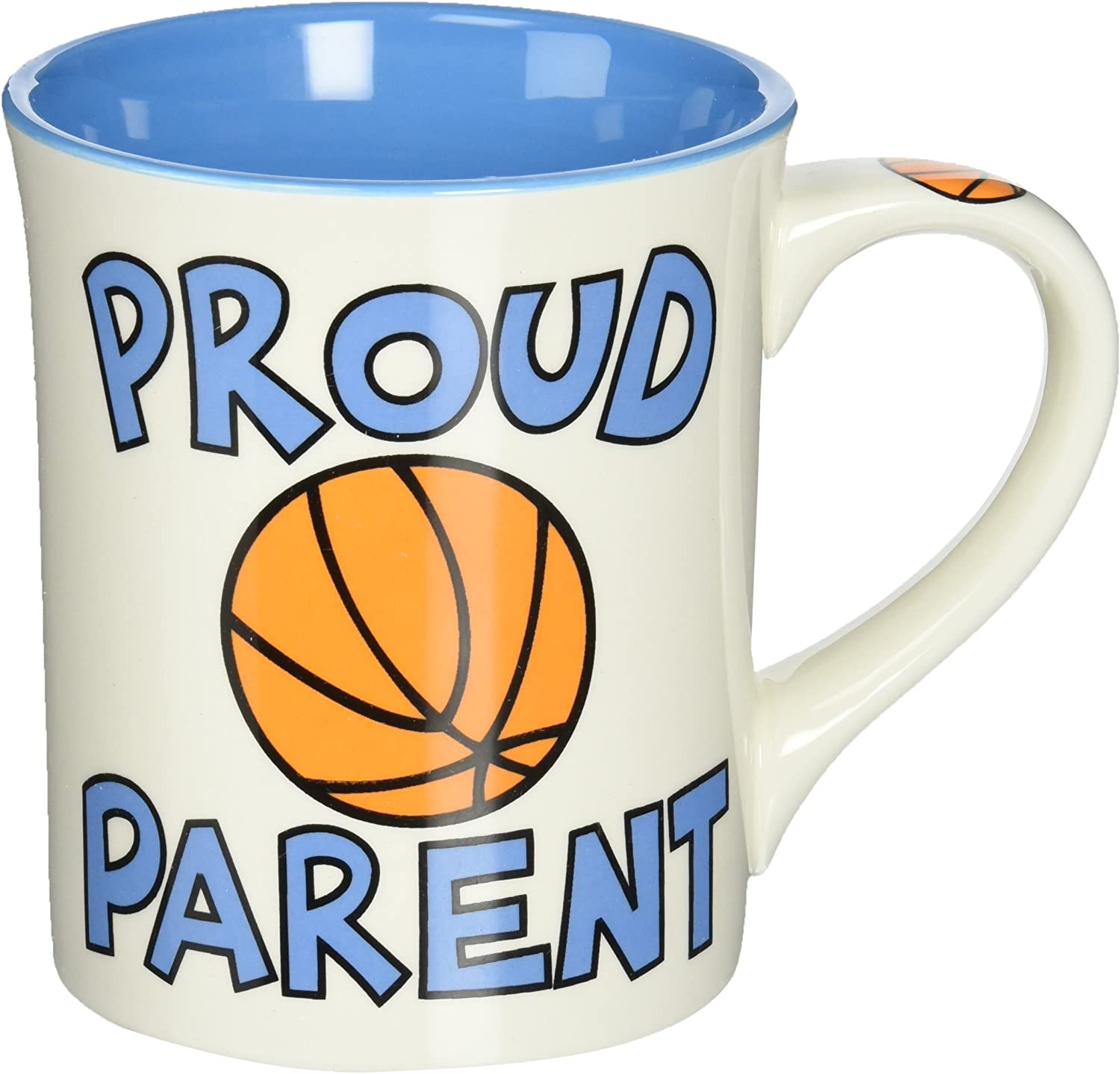 Our Name Is Mud by Lorrie Veasey Basketball Parent Mug, 4-1/2-Inch