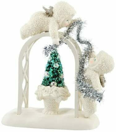 Department 56 Snowbabies 4031863 Trimming The Trellis Figurine